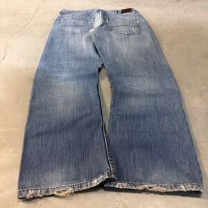 2000s y2k lee dungaree loose baggy bootcut jeans